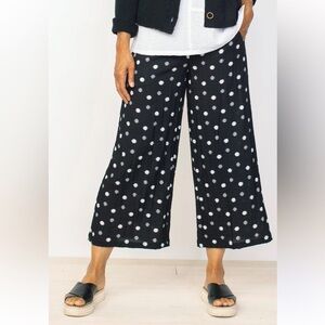 New HABITAT Sz Md Crop Pant Dot H33167